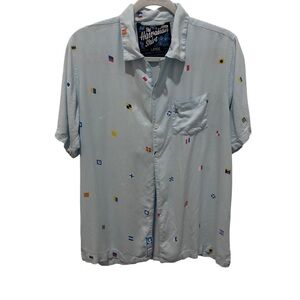 Nautical Blue Men's Shirt